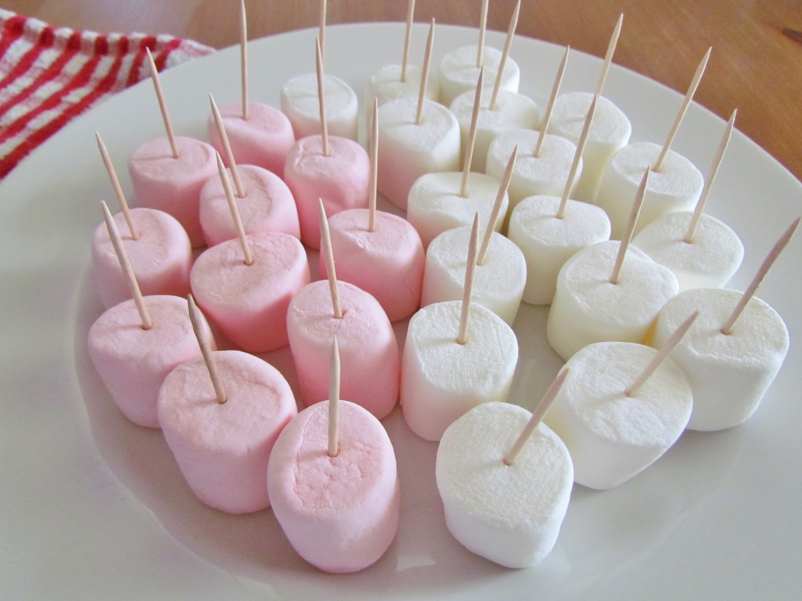 Patriotic JellO Marshmallows The Country Cook