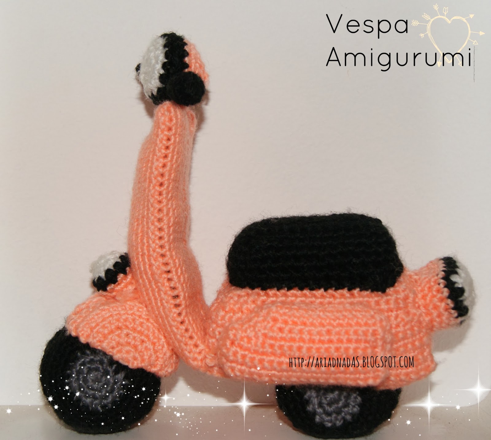 Ariadnadas: Vespa Amigurumi