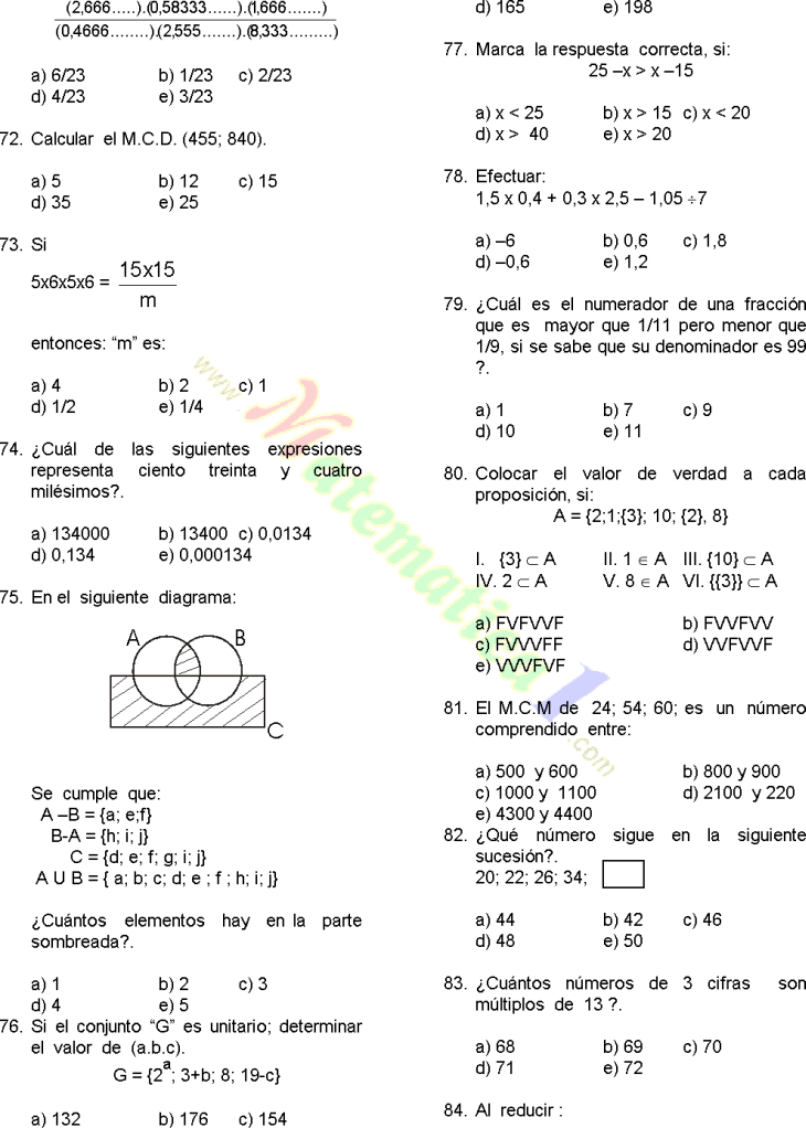 LIBRO DE LOGICO MATEMATICO PROBLEMAS RESUELTOS DE PRIMARIA O BÁSICO ... LIBRO DE LOGICO MATEMATICO PROBLEMAS RESUELTOS DE PRIMARIA O BÁSICO ...