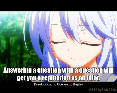 Grisaia No Kajitsu 4 Anime Quotes Nekonyann