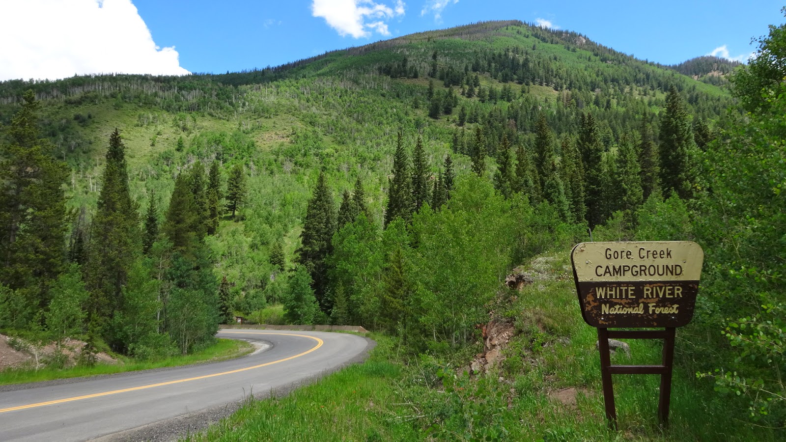 National Forest Camper Gore Creek Campground