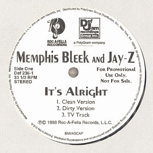 Memphis Bleek & Jay-Z – It's Alright (VLS) (1998) (320 kbps)