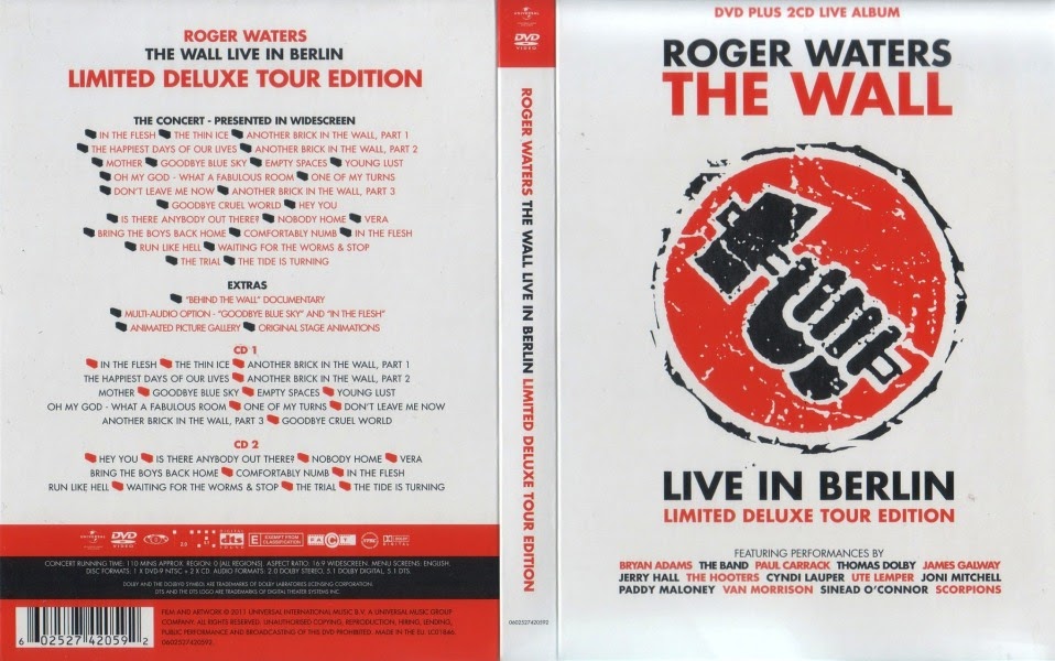 TelhadosdoMundofeníciosAvolta... Roger Waters The Wall Live In Berlin 1990 [Limited Tour