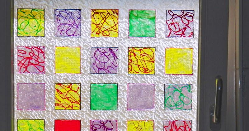 Centi bastelt: DIY-Buntglas