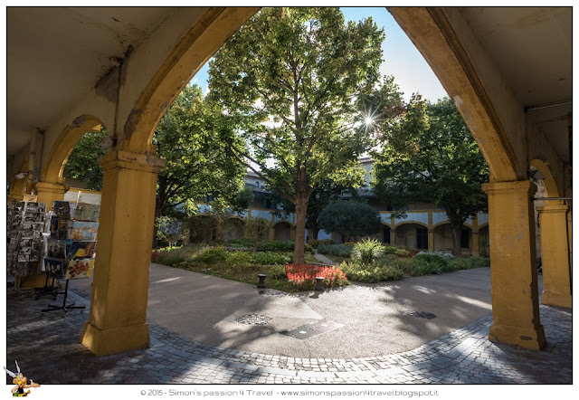 Chiostro Ospedale Arles oggi