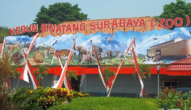 Objek Wisata Kebun Binatang Surabaya