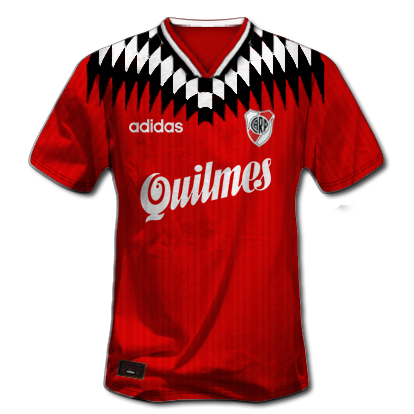 camiseta de river 96
