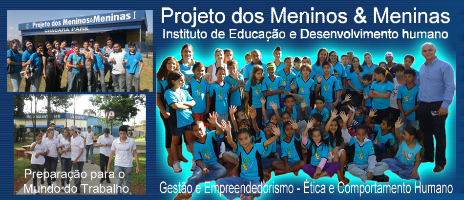 PROJETO DOS MENINOS E MENINAS