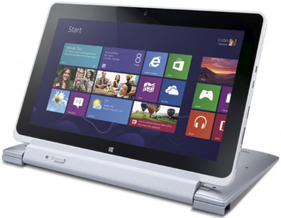 Presentation Mode Gambar Presentation Mode Acer Iconia PC Tablet dengan Windows 8