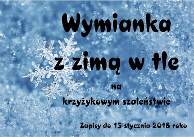 Wymianka z zimą w tle