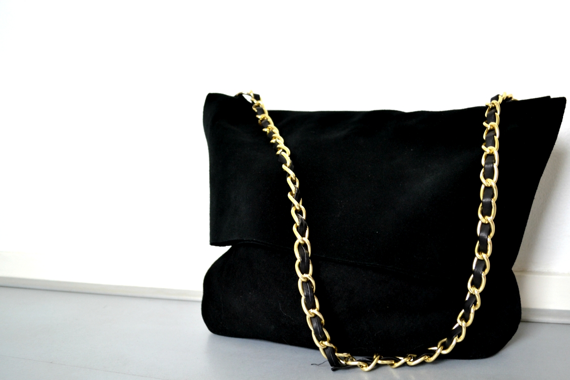 Couturella DIY Suede bag Tutorial