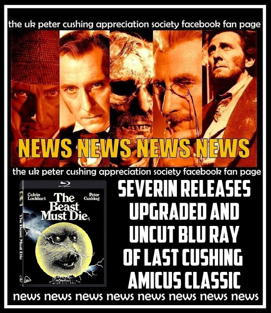 NEWS! SEVERIN ANNOUNCES CUSHING BLU RAY