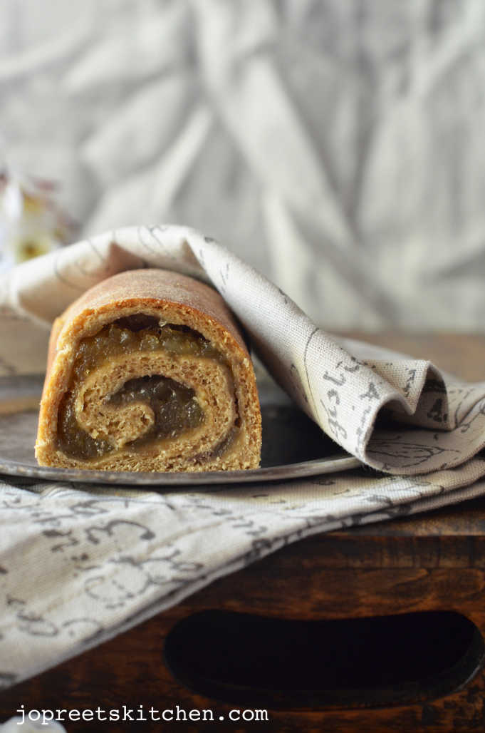 Jam Bread Rolls (with Sandwich Masala Powder) Jopreetskitchen