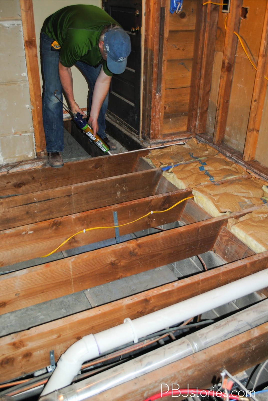 PBJstories How to Install Sub Flooring PBJreno