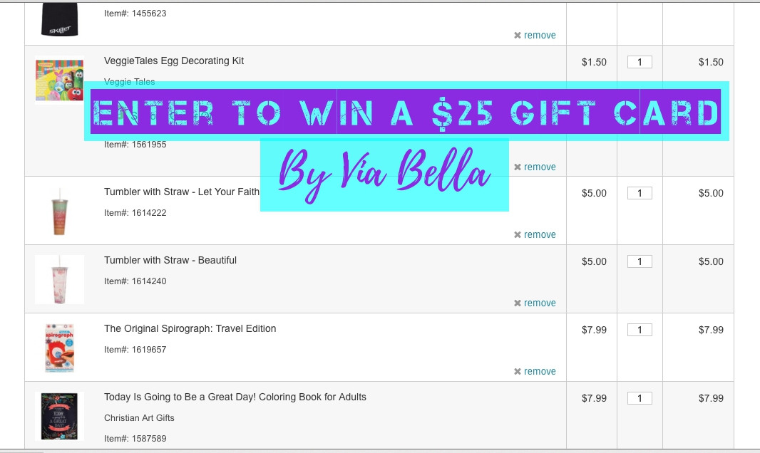 via bella enter to win a 25 online gift card