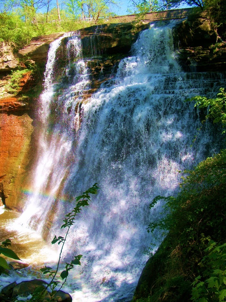Bradywine Falls, Sagamore Hills Ohio. Waterfall. Incredible Pics