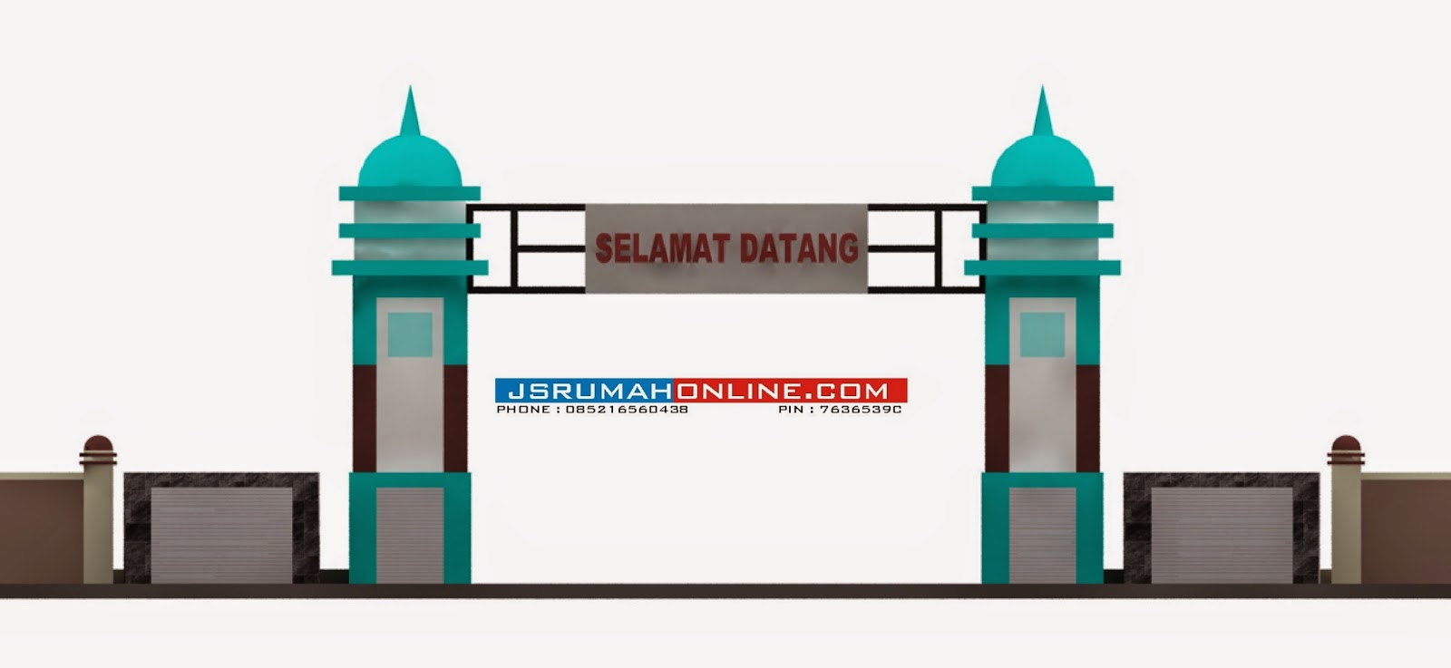 Desain Pondasi Gapura | desain gapura jasa desain rumah Desain Pondasi Gapura | desain gapura jasa desain rumah