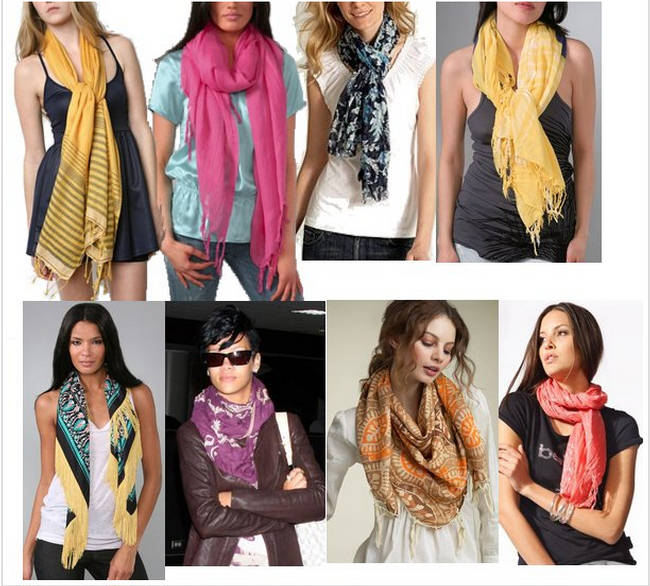 Scarves Styles - Best Ways To Wear Scarf