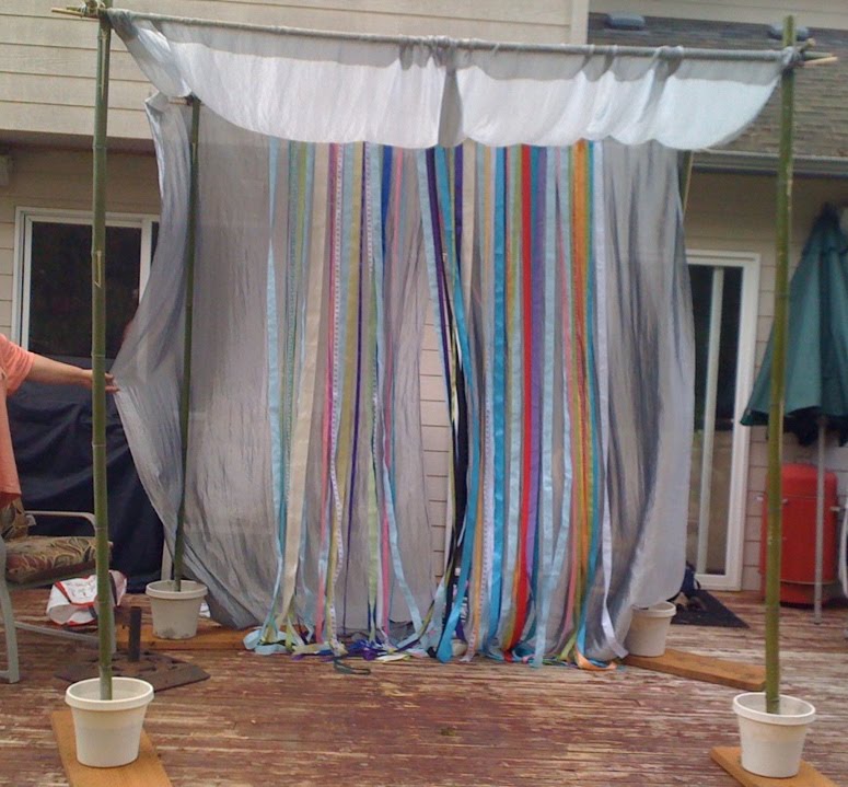 Our Wedding May 13th, 2011 Bamboo canopy