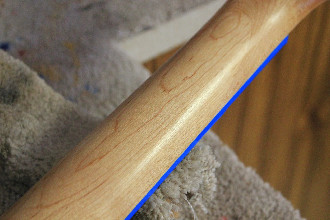 Guitar Kit Builder Burley 335 TruOil on the Neck