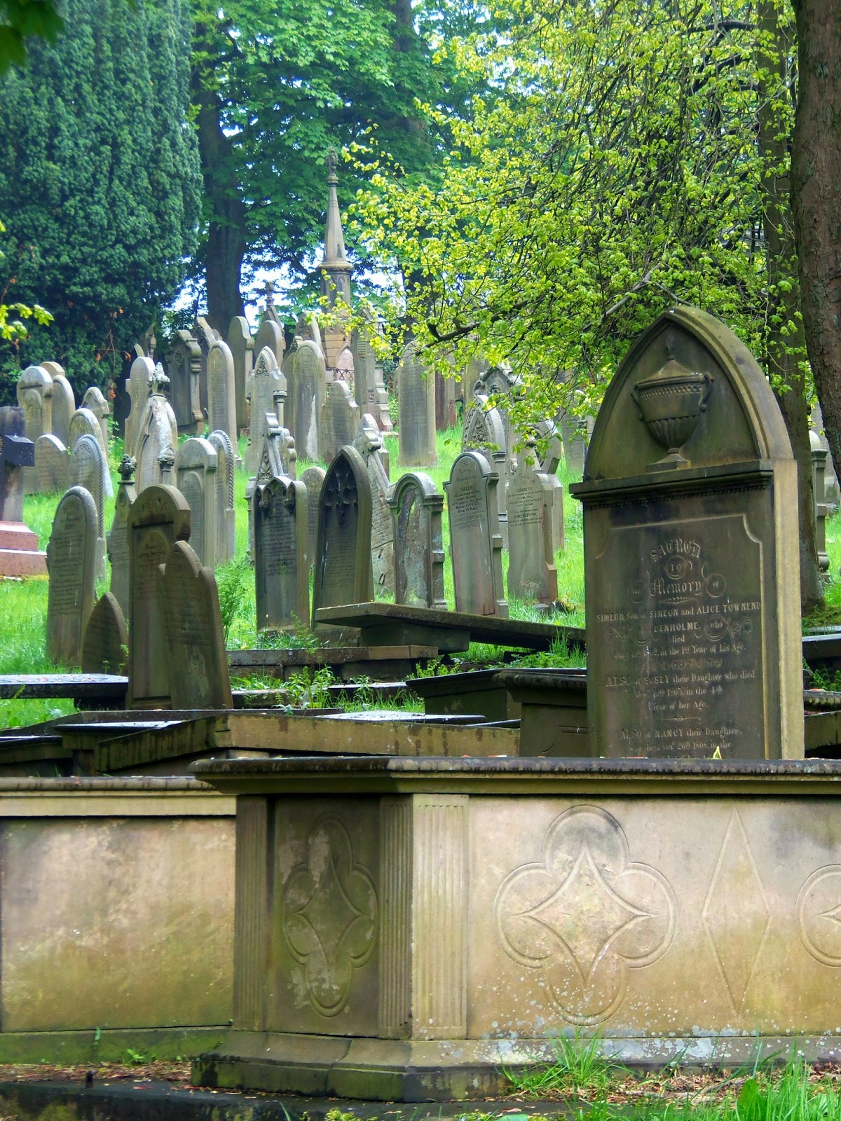 animum advertere Haworth Churchyard