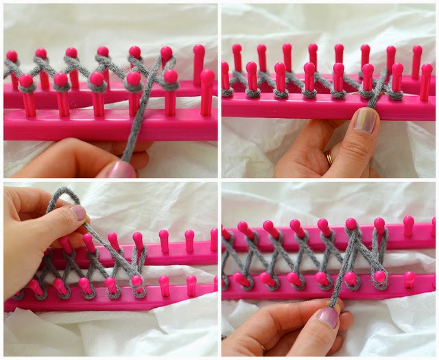 DIY Infinity Scarf with a Knitting Loom Handy DIY