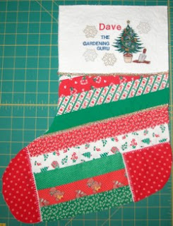 MaDan's Quilting: Christmas Stocking Tutorial