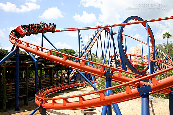 Parque Busch Gardens Montanha Russa Scorpion Parque Busch Gardens Montanha Russa Scorpion