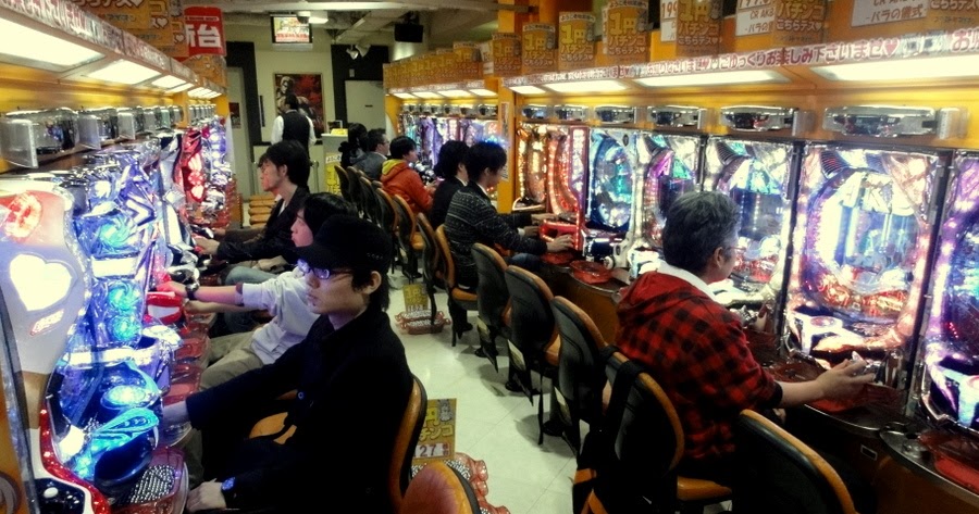 View Japanese Pinball Pachinko Background