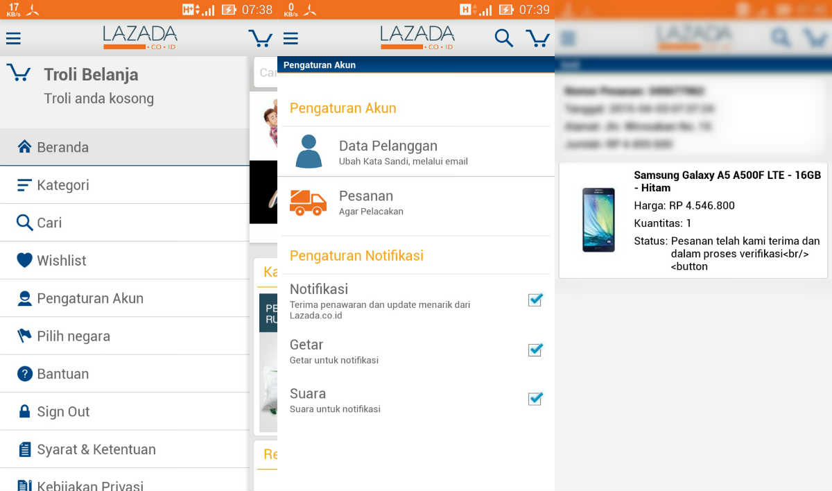 Cara Belanja di Lazada di ASUS Zenfone Cara Belanja di Lazada di ASUS Zenfone