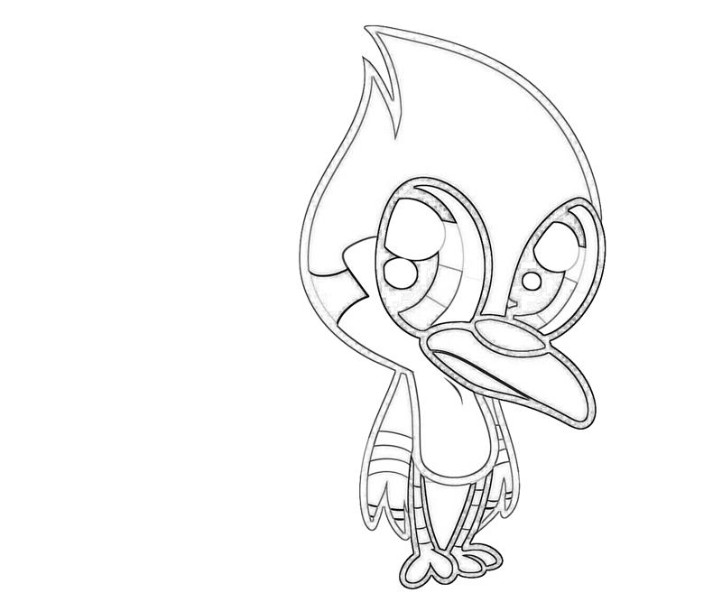 Mordecai Chibi Coloring Pages mordecai-chibi-coloring-pages