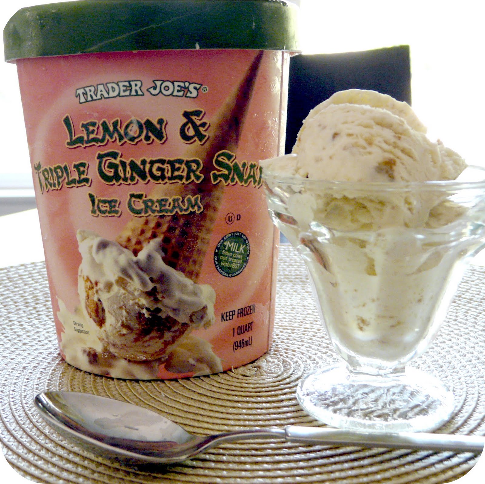 [Eat] Lemon & Triple Ginger Snap Ice Cream