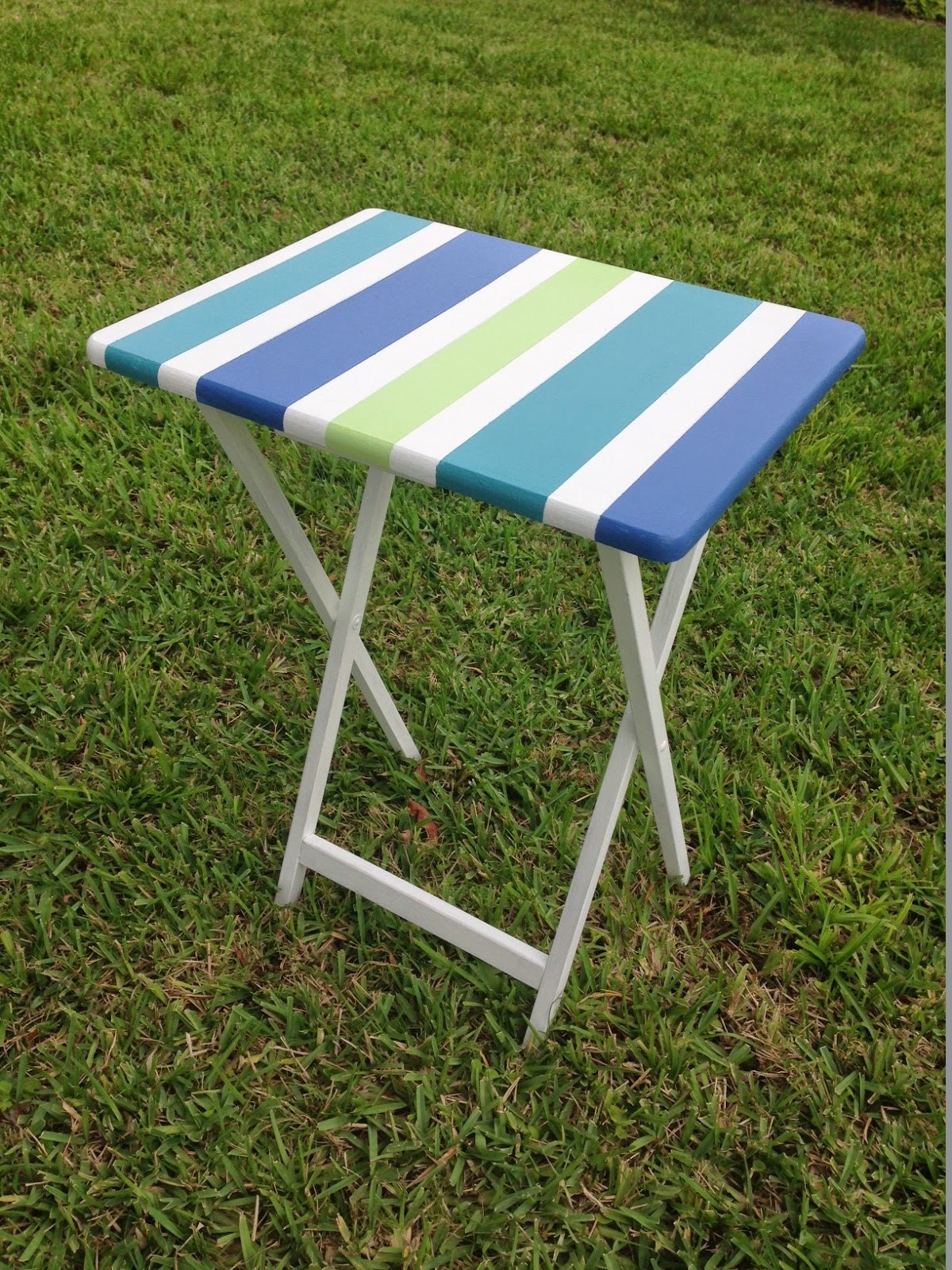 Crafty Blonde Girl TV Tray