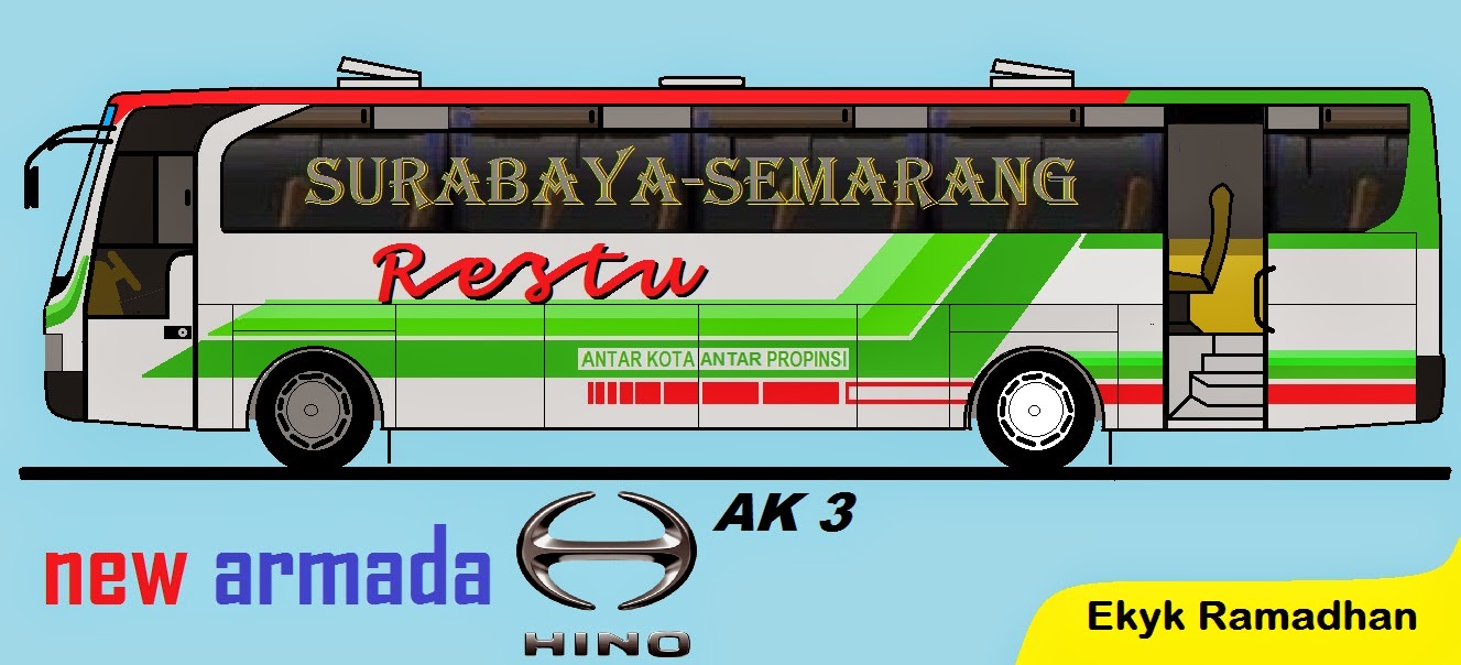 Desain Bus Indonesia