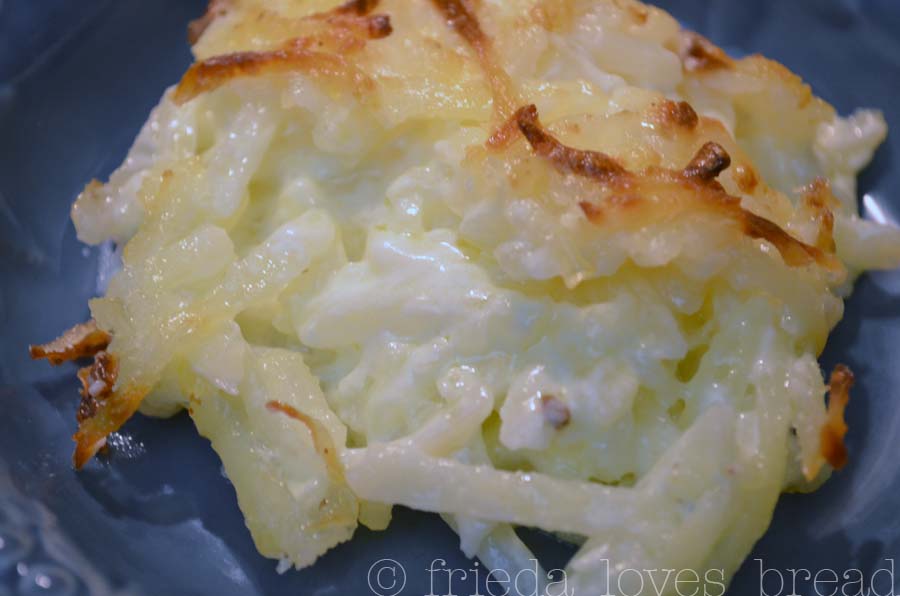 Frieda Loves Bread Easy Whipping Cream Potatoes with Simply Potato Shreds