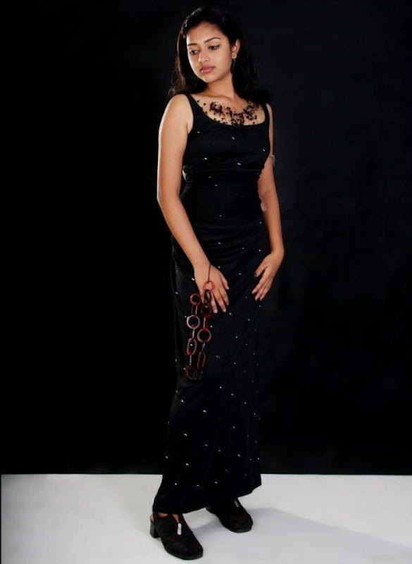 Amala Paul Black Dress Stills hot photos