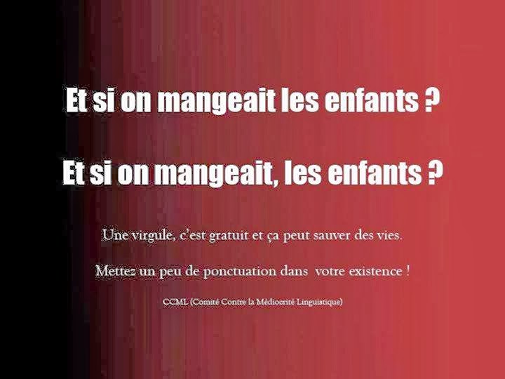 virgule avec d une part et d autre part