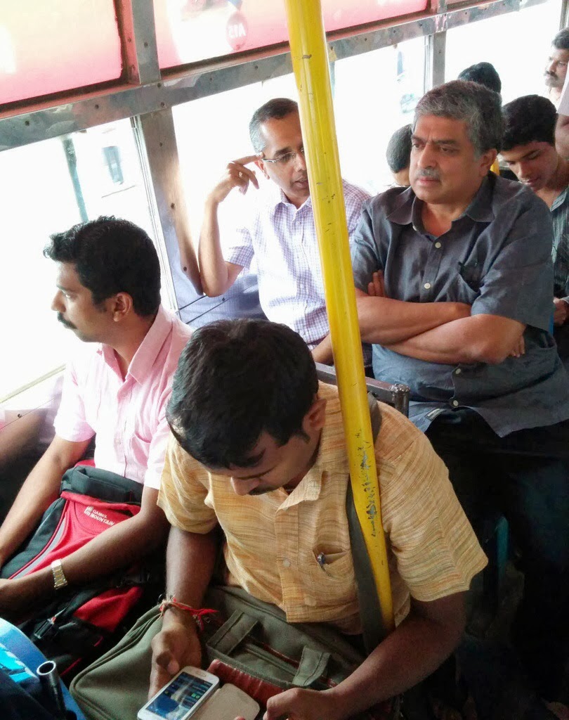 NN Riding a Bus to win Votes