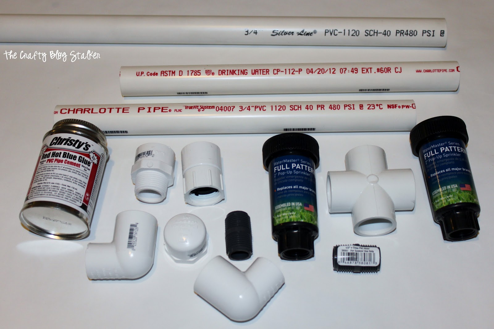Simple DIY PVC Sprinkler The Crafty Blog Stalker