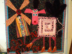 MOOlon Rouge cow by Sandy Fisher