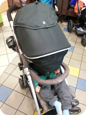 asleep in buggy, kiddy pushchair review, city n move