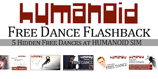 GLANCE Second Life Fashion Feed HUMANOID FreeDance FLashback GLANCE Second Life Fashion Feed