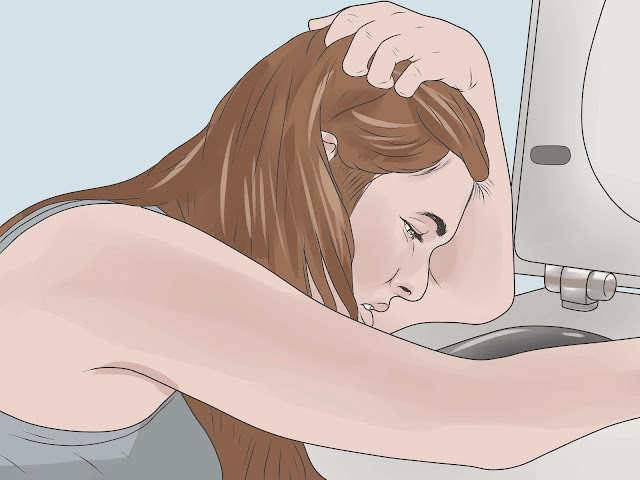 nausea vomiting and ovarian cyst symptoms