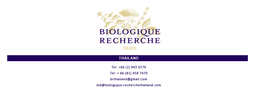 BIOLOGIQUE RECHERCHE Paris : Thailand  // by ERICSON BIOTECH