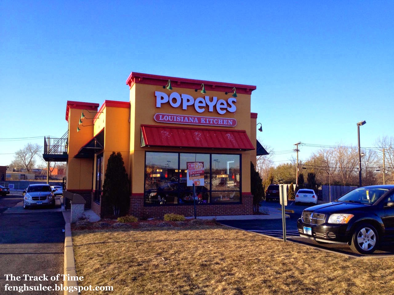 Popeyes Chicken TwoPiece Combo The Track of Time