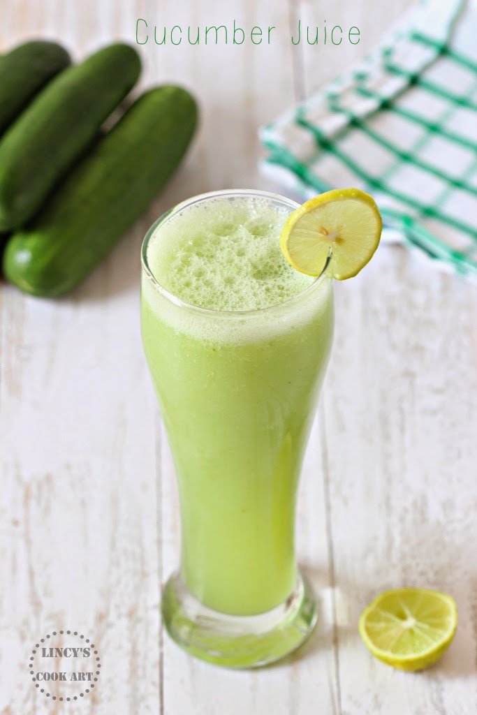 Cucumber Juice Lincy's Cook Art