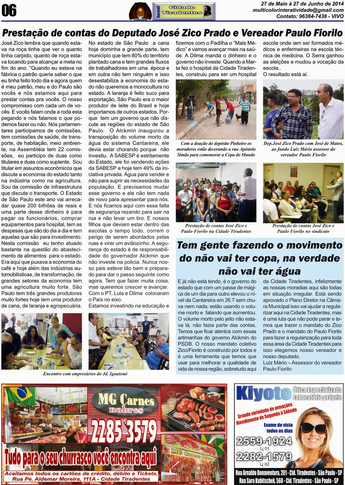 Jornal Cidade Tiradentes 54