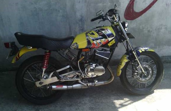 Modif Motor Rx King Warna Hijau Modif Motor Rx King Warna Hijau