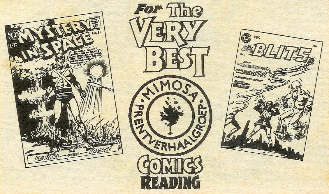 South African Comic Books Mimosa House Ads 1960's