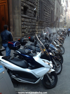 Florença: cidade das motocicletas Florença: cidade das motocicletas